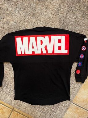 Disney Disneyland Marvel Spirit Jersey Black Size S